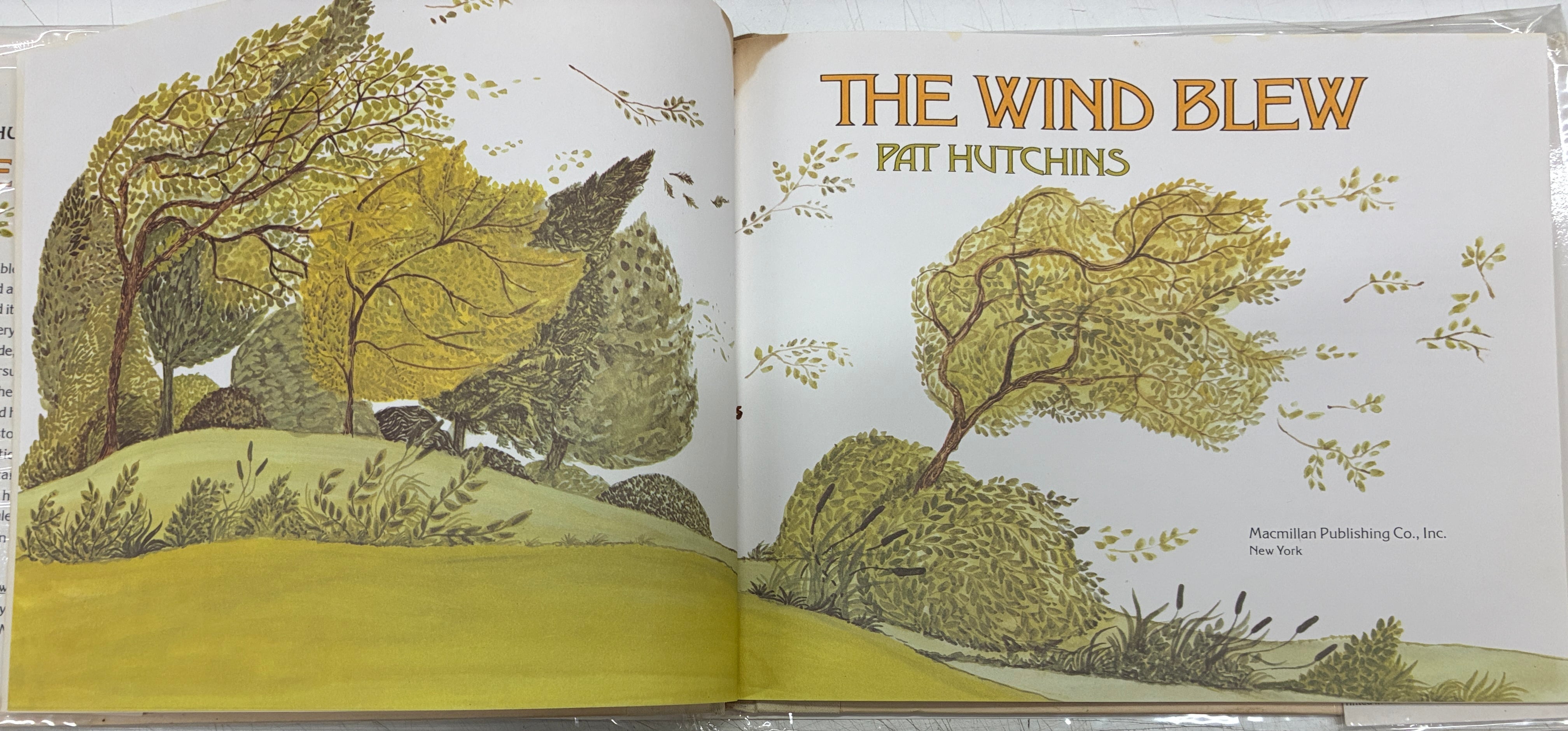 Pat Hutchins The Wind Blew 1974年 カバー MACMILLAN | トムズボックス