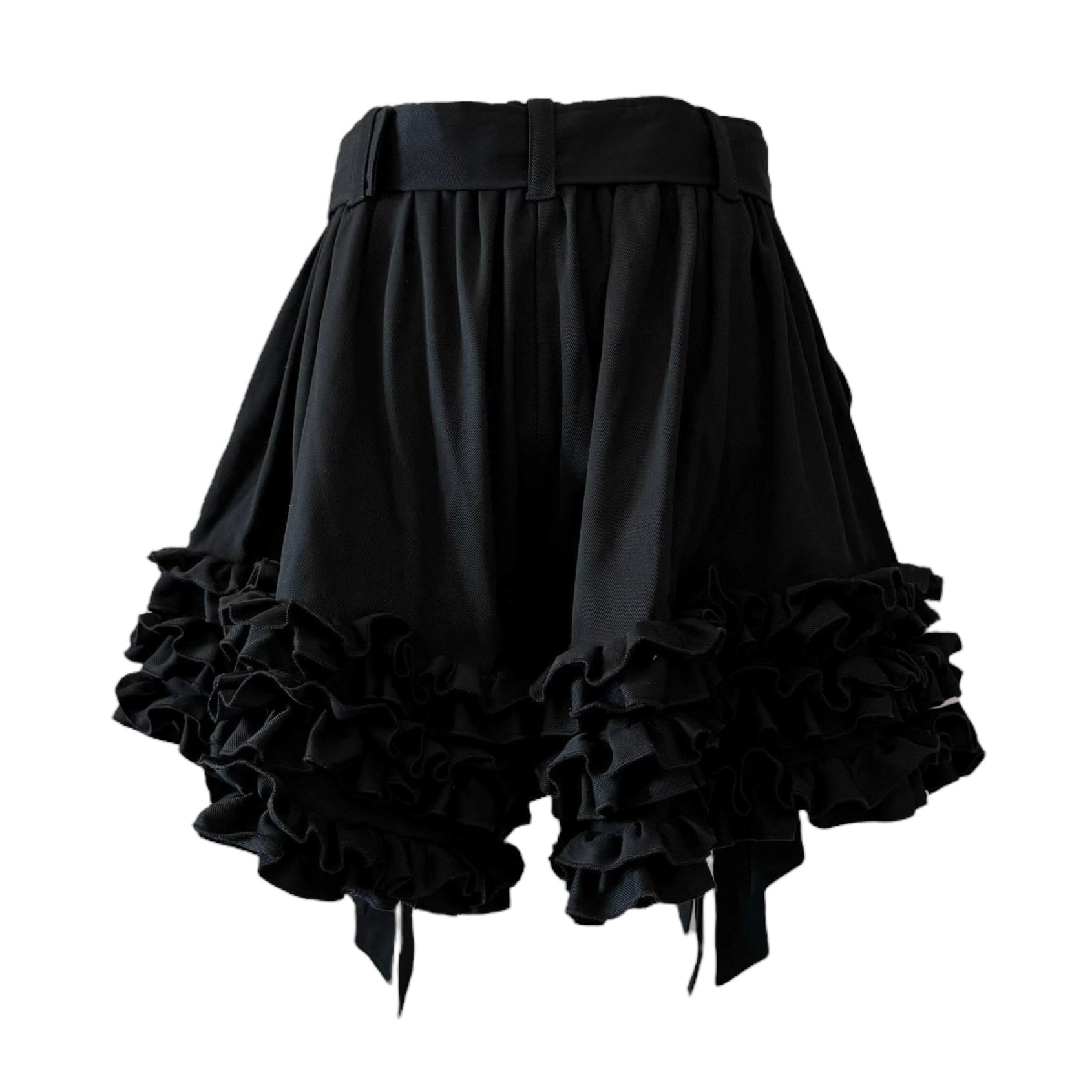 HEIHEI ヘイヘイ リボンショートパンツ リボンフリルショートパンツ RED | HEIHEI