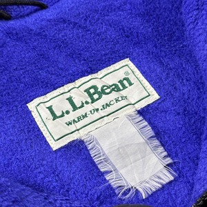 90s L.L.Bean WORM-UP JACKET black XL相当 古着