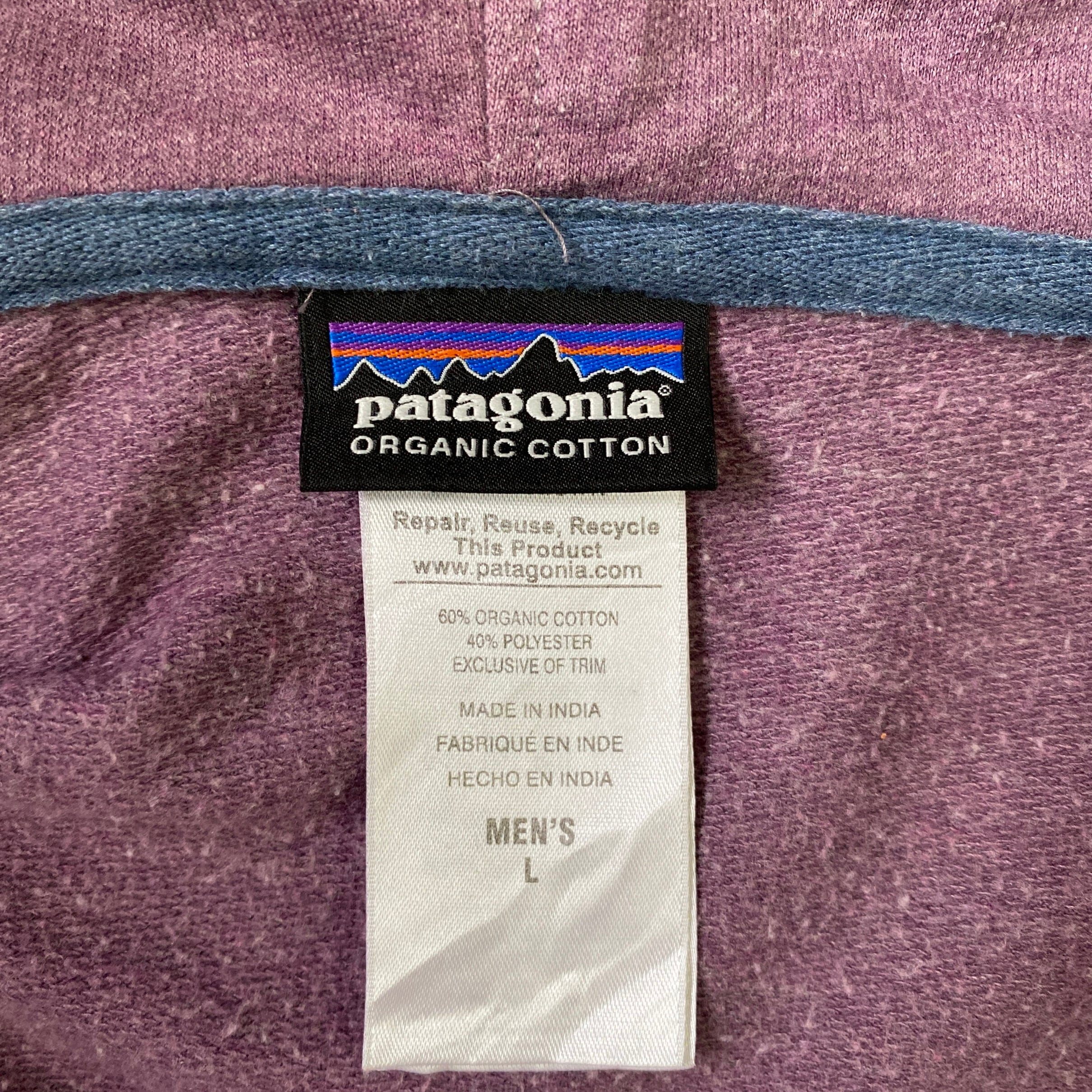 patagonia パタゴニア ワンポイントロゴ フルジップ スウェット