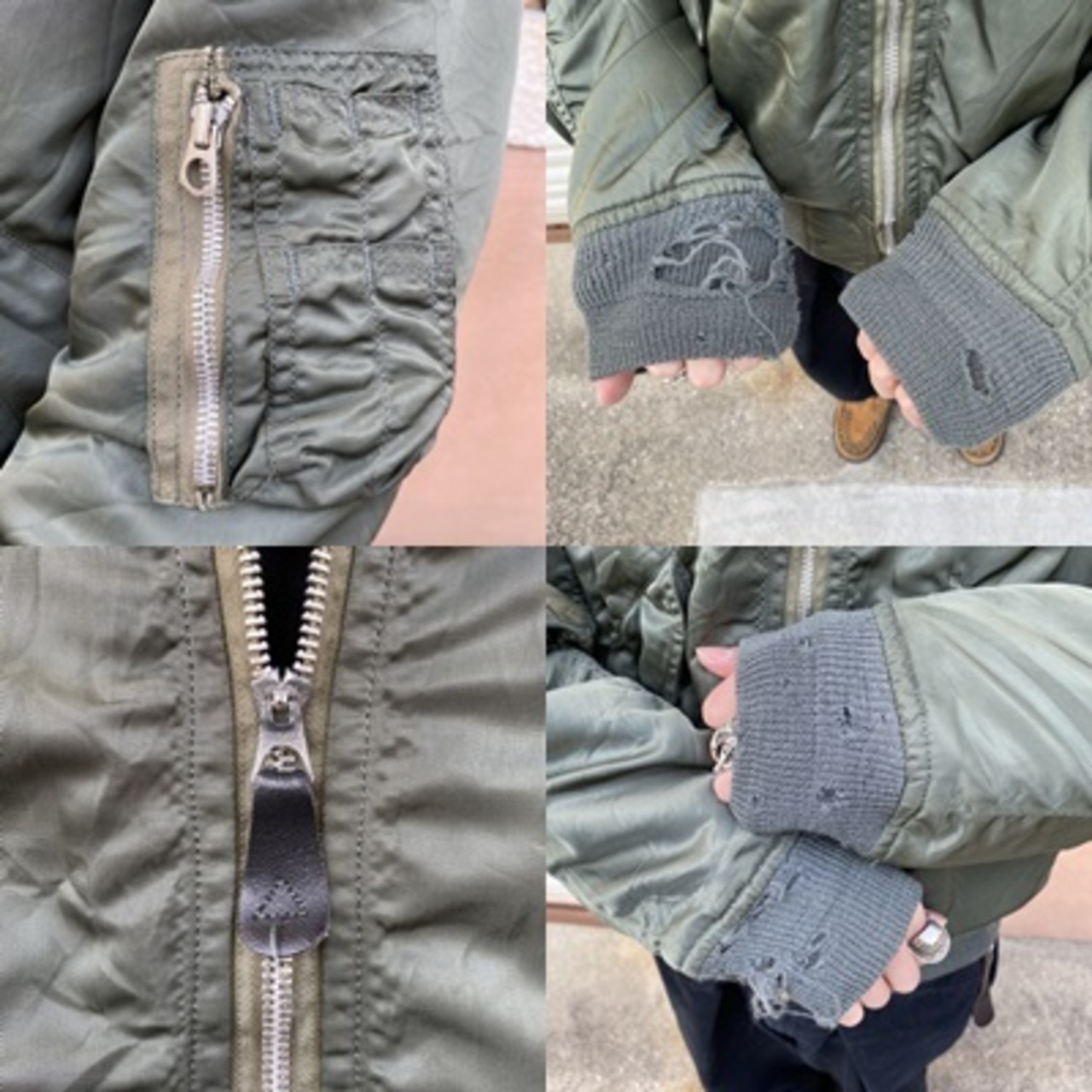77年納品 70年代 ビンテージ USAF 米軍実品 L-2B ミリタリー フライト 