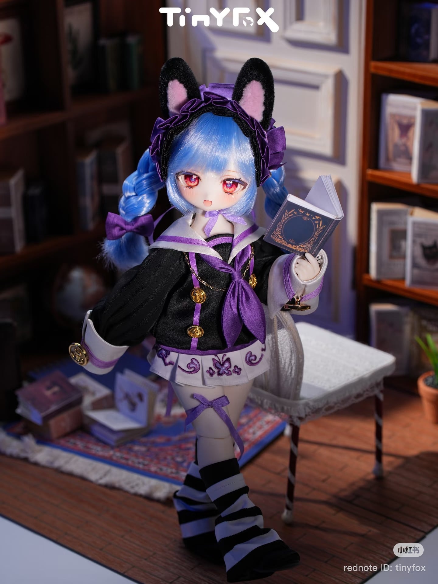 EDEN確定予約枠】「禁書庫のヴァイオレット」（フルセット）◇Tiny Fox
