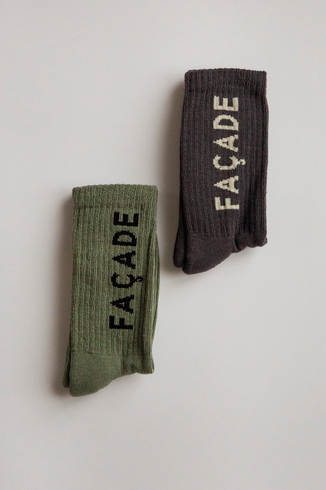 Façade　Tote Bag - Black