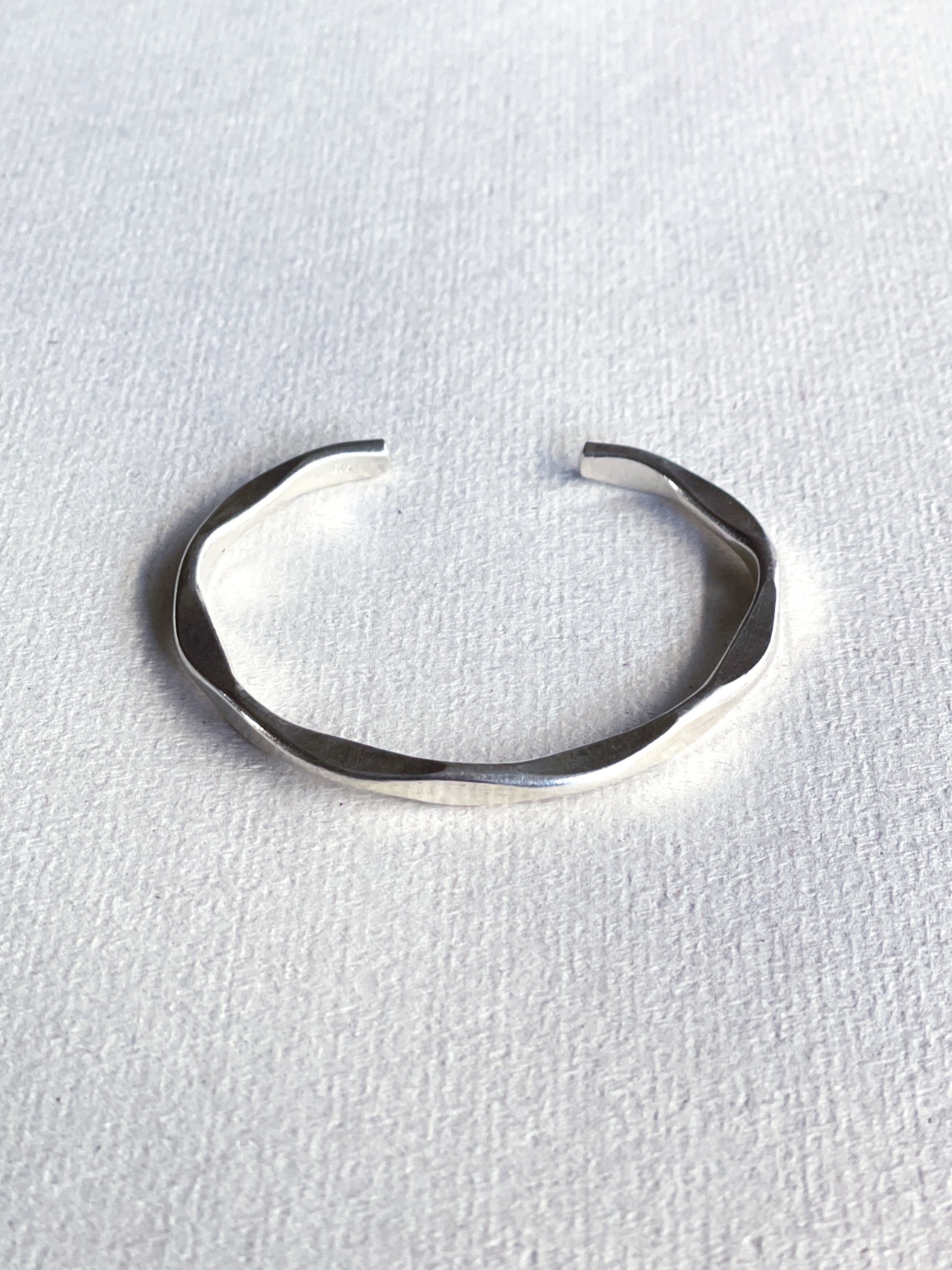 Karen tribe／Silver bangle (BA2-02)