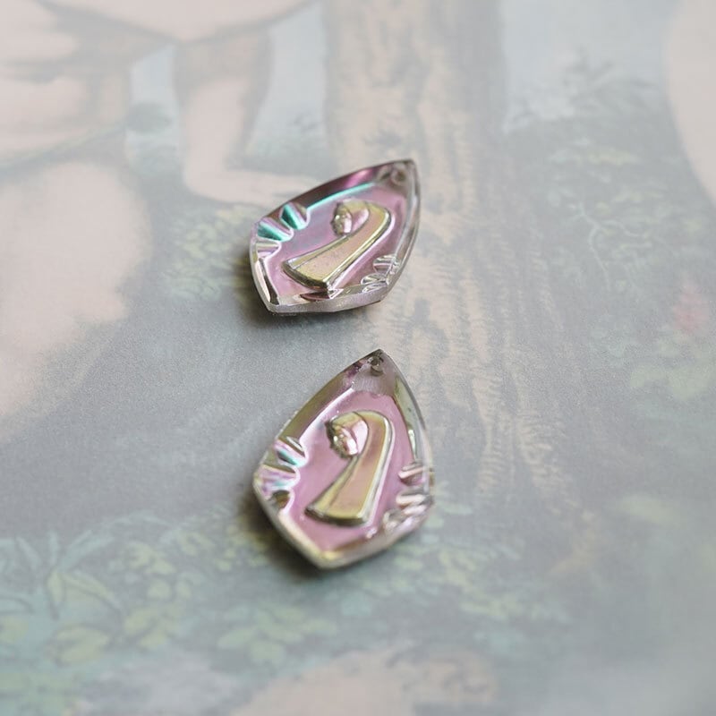 K18YGミオ イターリアツイストデザインチャーム