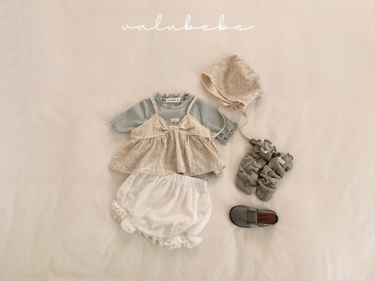 [valubebe] Flow ribbon Blouse / [벨루베베] 플로우리본끈블라우스