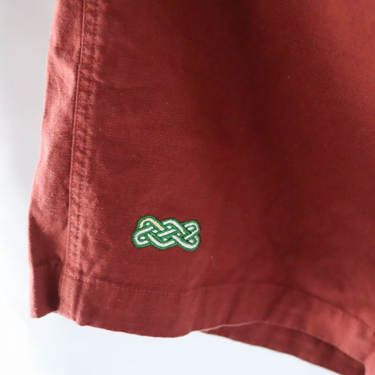ガゼット クロッチ ヘンプ ショーツ｜Gusset-Crotch Hemp Shorts｜バーガンディ