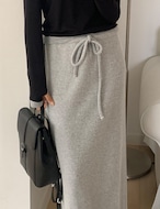 【新作5%OFF・3日間】Mohair H-line Skirt_3colors