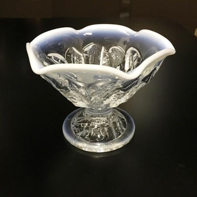 かき氷カップ かき氷皿 氷コップ  デザートカップ、アイスクリームカップ 氷彩 色：クリア 東洋佐々木ガラス製
