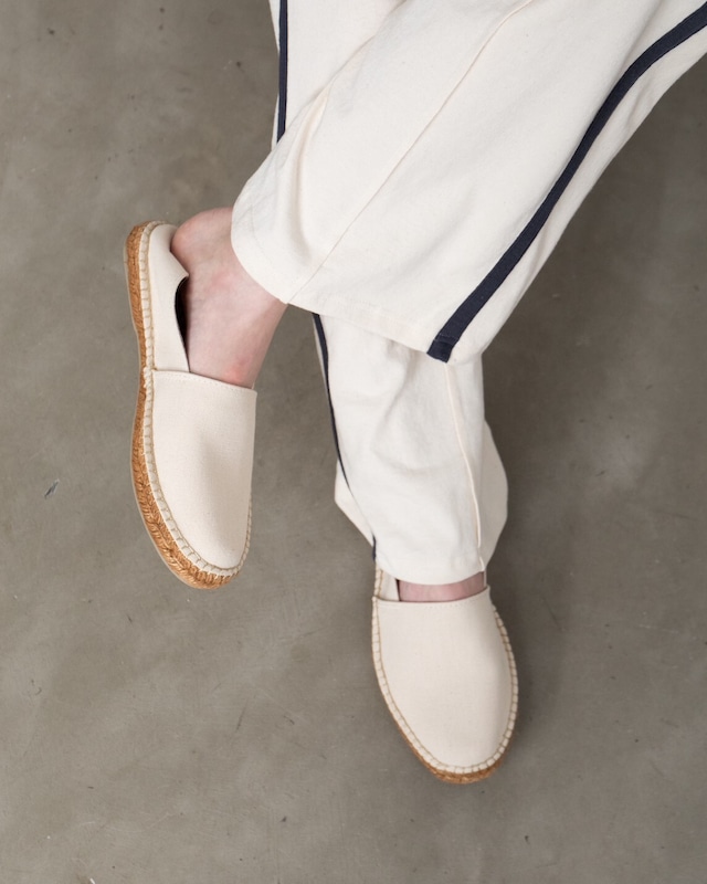 SALVI  "ESPADRILLE SHOES " COLOR: CRUDO