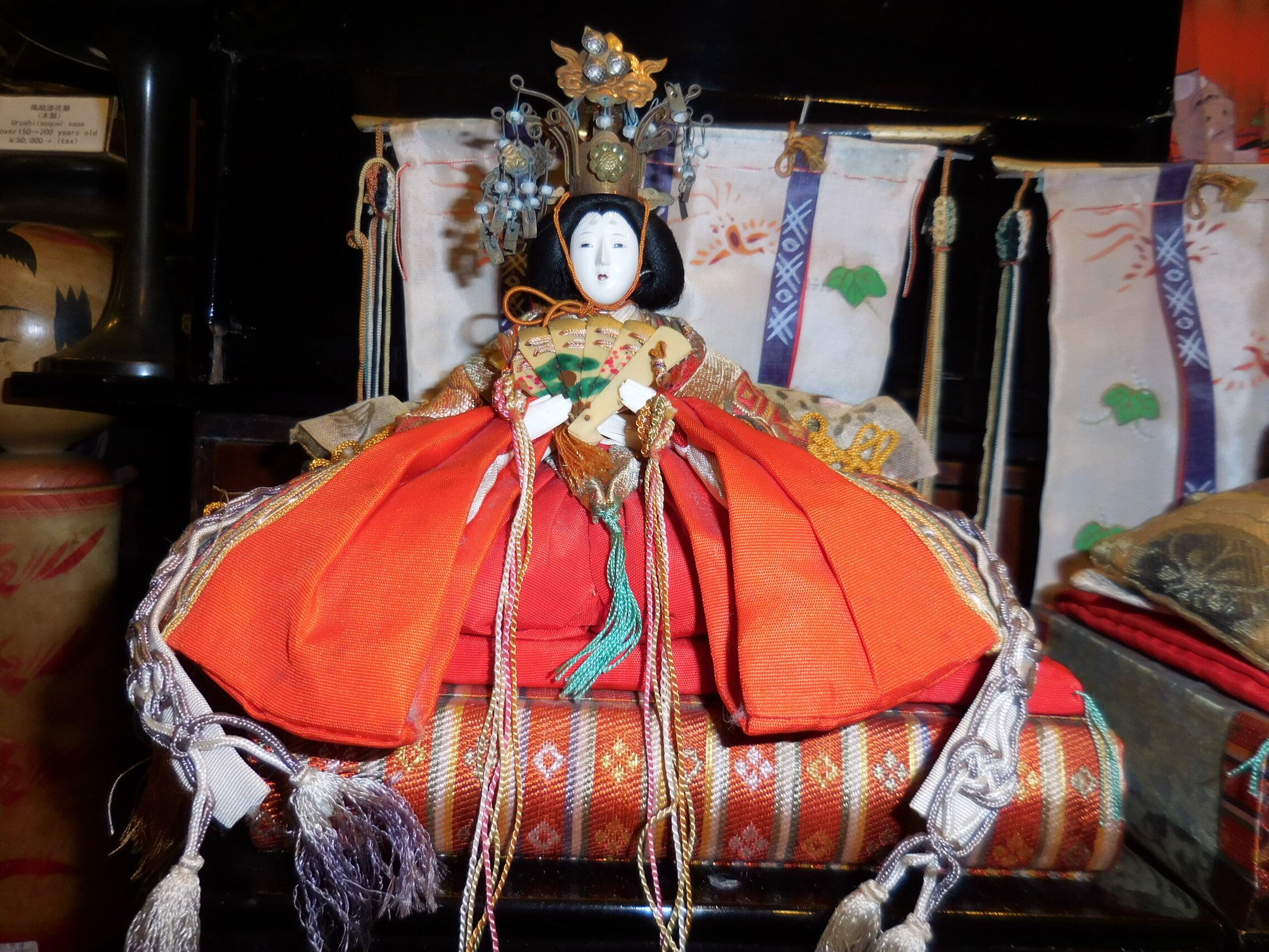 ひな人形　美品 お雛様十五人揃えHina 15 dolls(Girl Festival on March)(No11