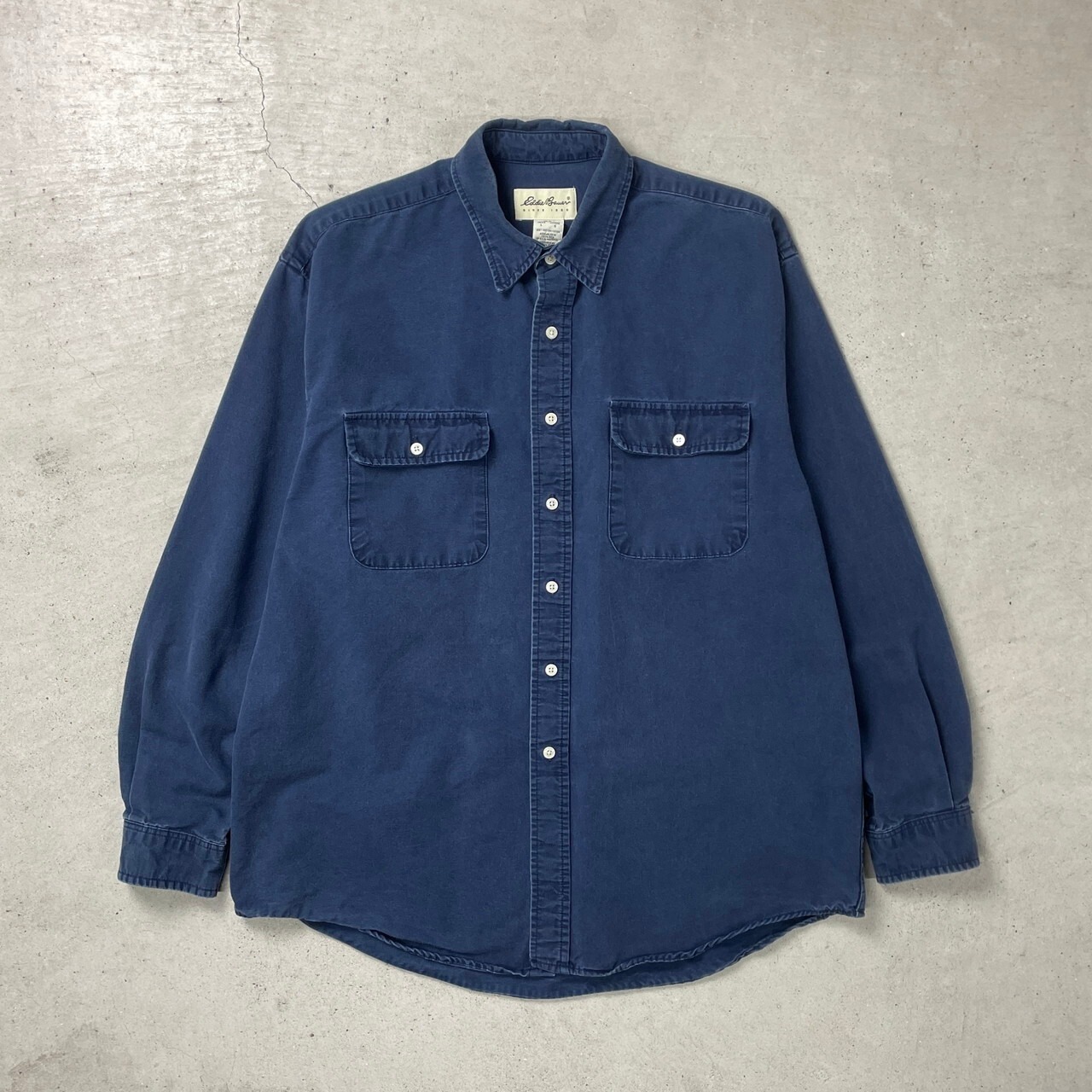 90年代 Eddie Bauer エディーバウアー 長袖シャツ メンズ2XL相当 古着 