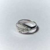 OLD "TIFFANY&CO." RETURN TO TOP RING