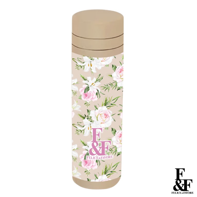 500ml ドリンクボトル ボトル ドリンク ステンレス 水筒 保温 保冷 花