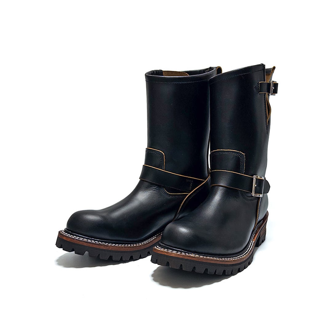 TS-015 / ENGINEER BOOTS / BLACK | 瀧口商店