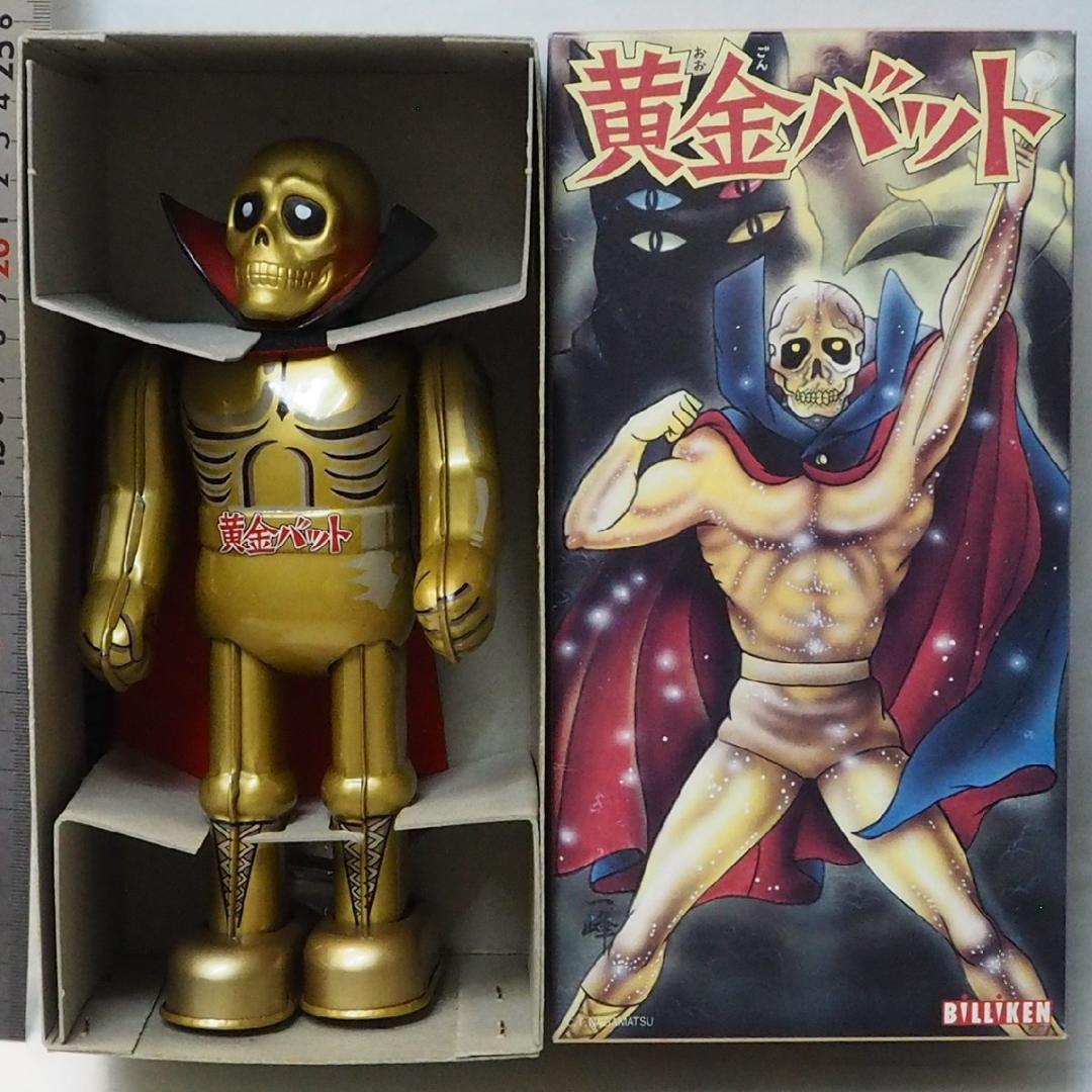 ビリケン【七色仮面】復刻ブリキ ゼンマイ歩行TIN TOY BILLIKEN箱付 ...