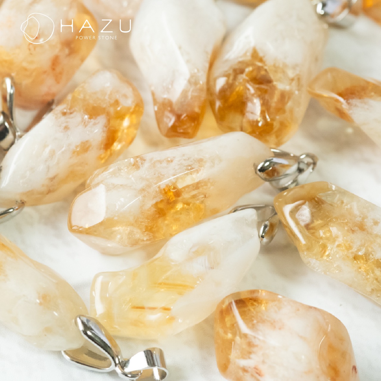 新春SALE☆シトリンネックレス