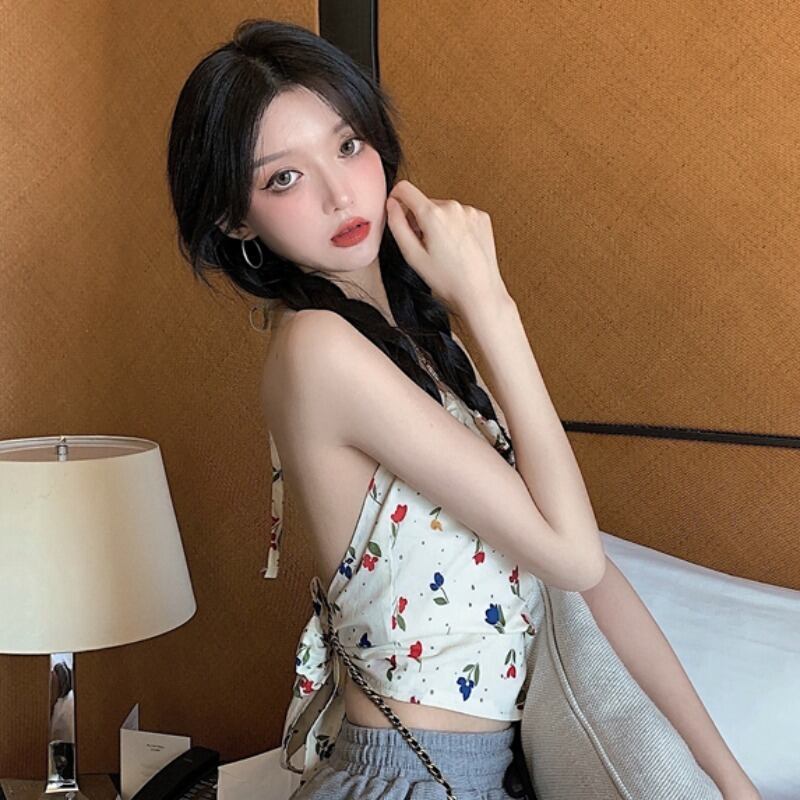 フローラルスカーフ サマートップス リボン 夏物 花柄 シルク YY-ファッション31649843012