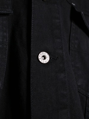 "SOUTH POLE" over silhouette black denim jacket