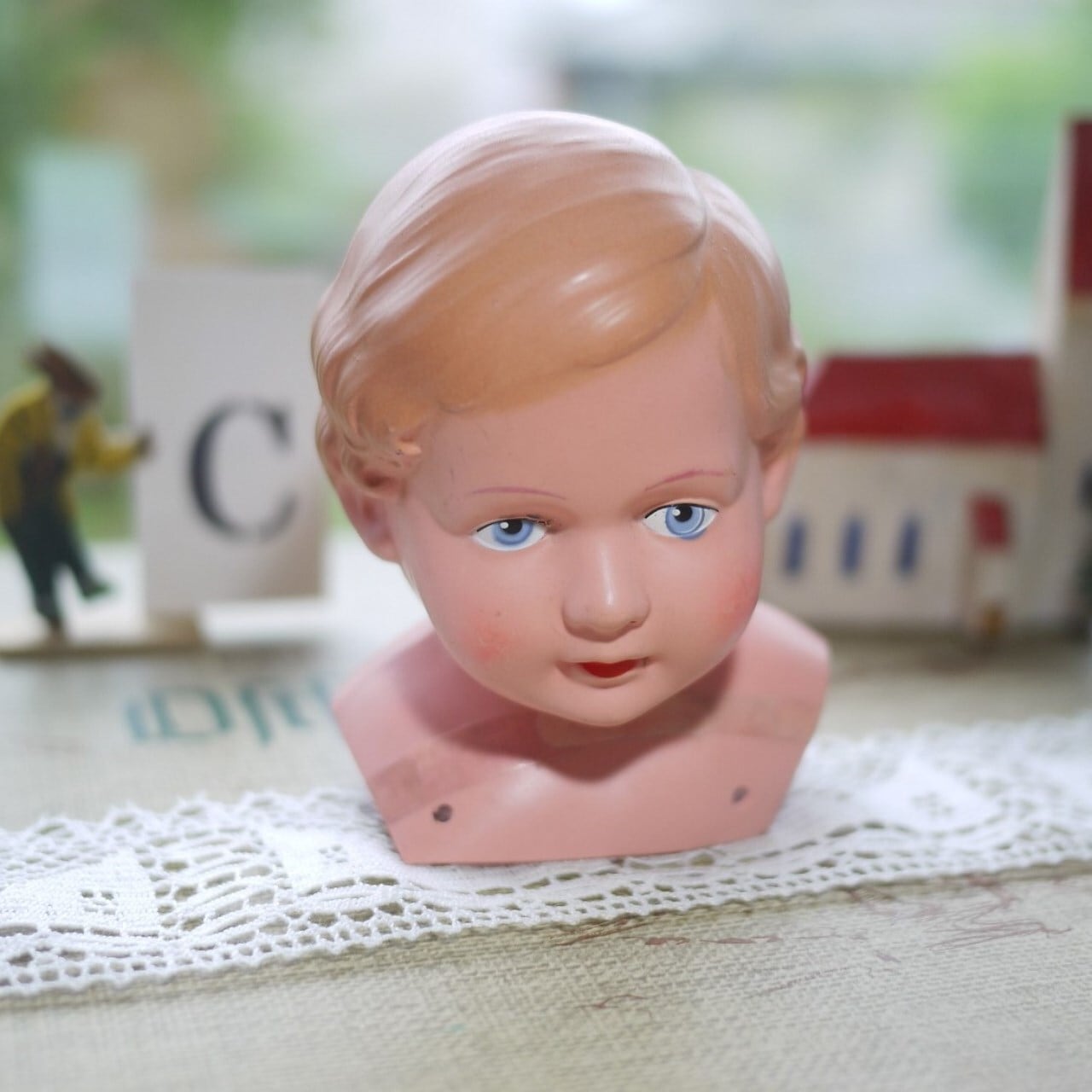 シルトクレート セルロイド人形パーツ大 ドイツアンティークC