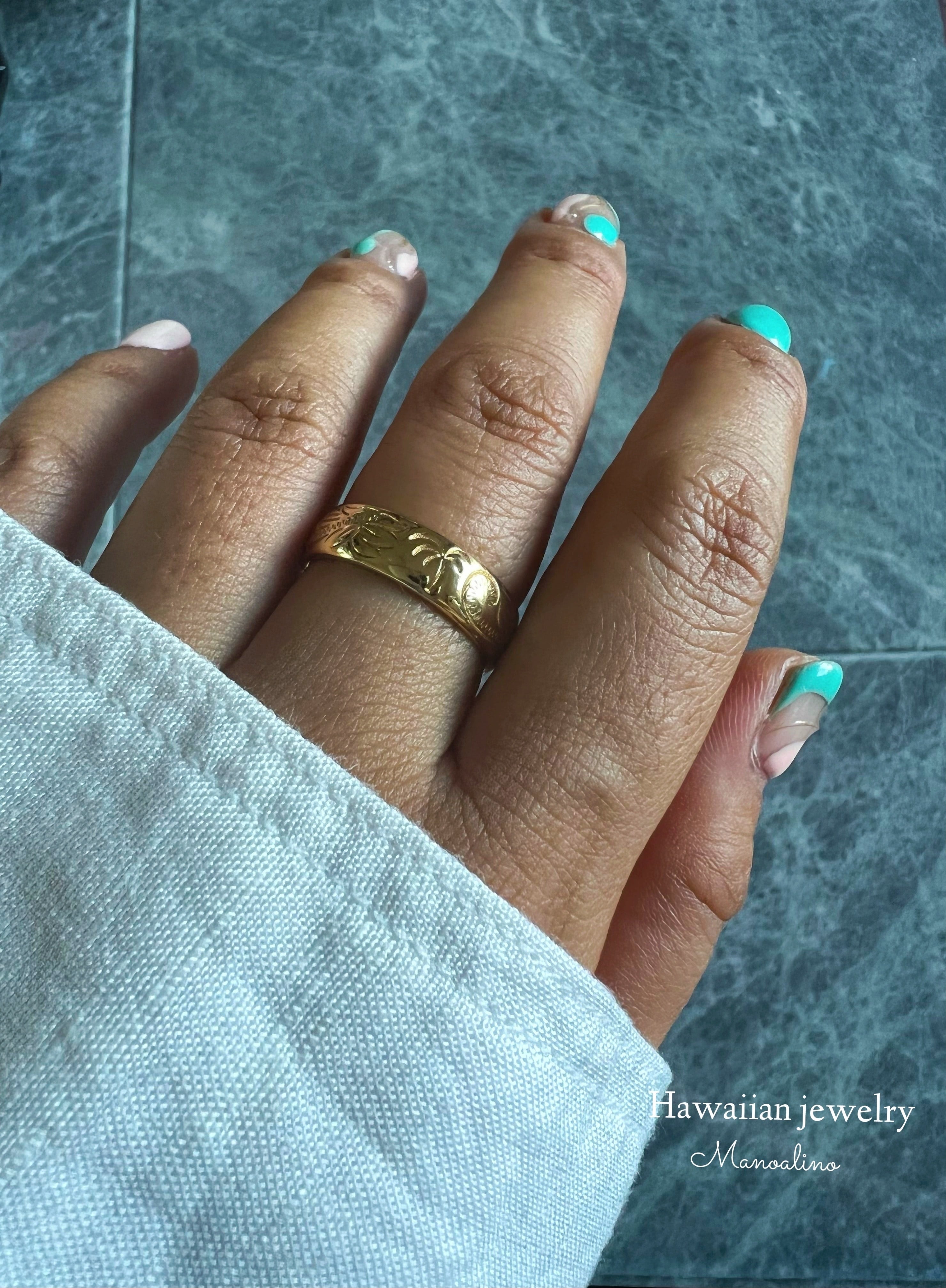 SALE】Palm tree ring Hawaiianjewelry(ハワイアンジュエリーヤシの木