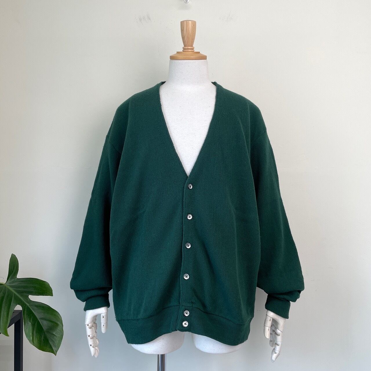 70s 80s USA製 Bullock & Jones アルパカ ニット カーディガン