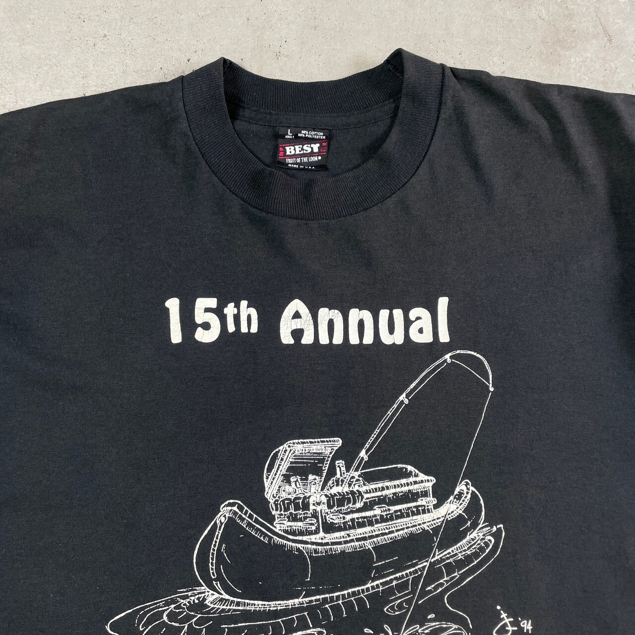 90年代 USA製 Bachelor Float パーティー 15周年記念 Tシャツ メンズL 