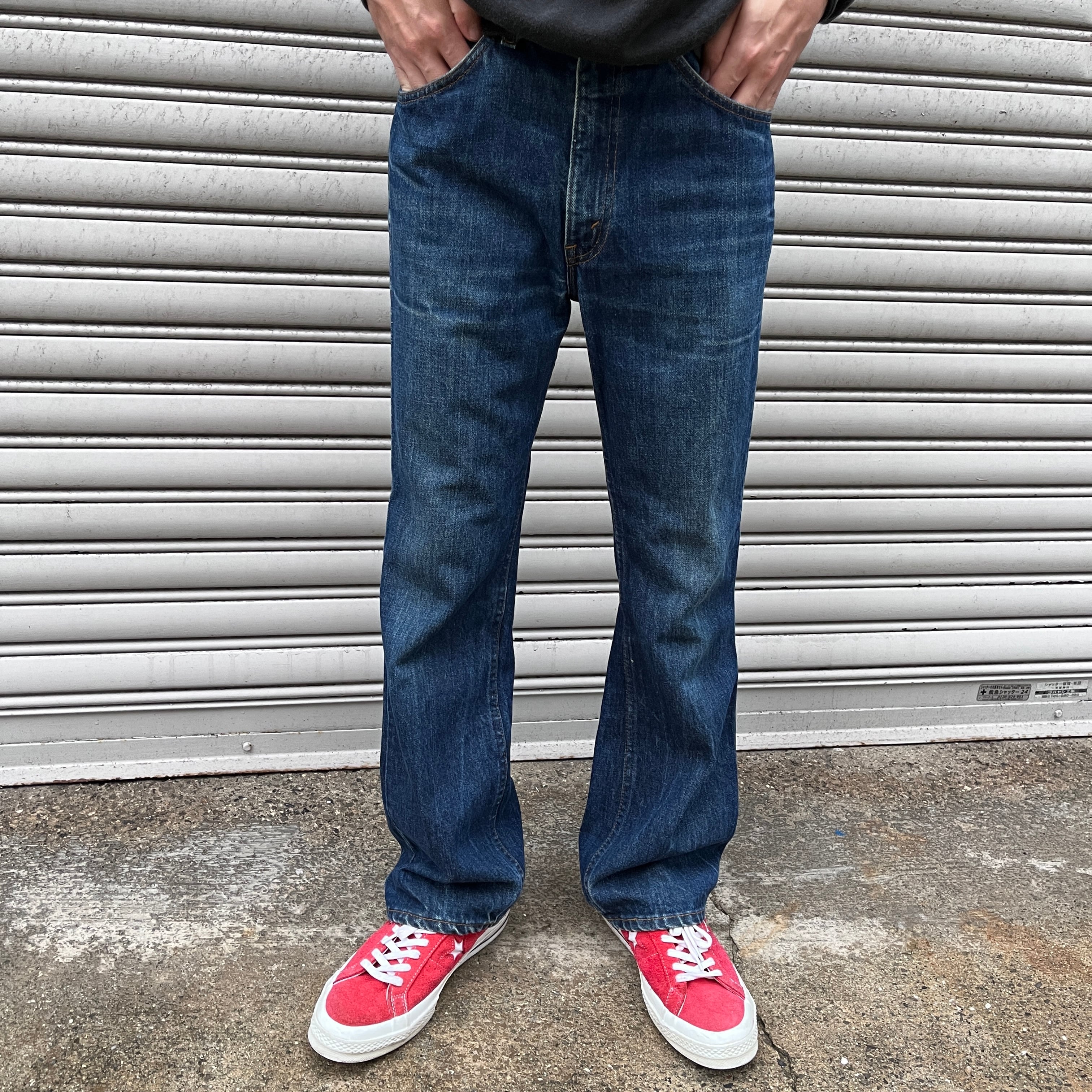 80s USA製 Levi's 517 デニムフレアパンツ ブーツカット W32 | 古着