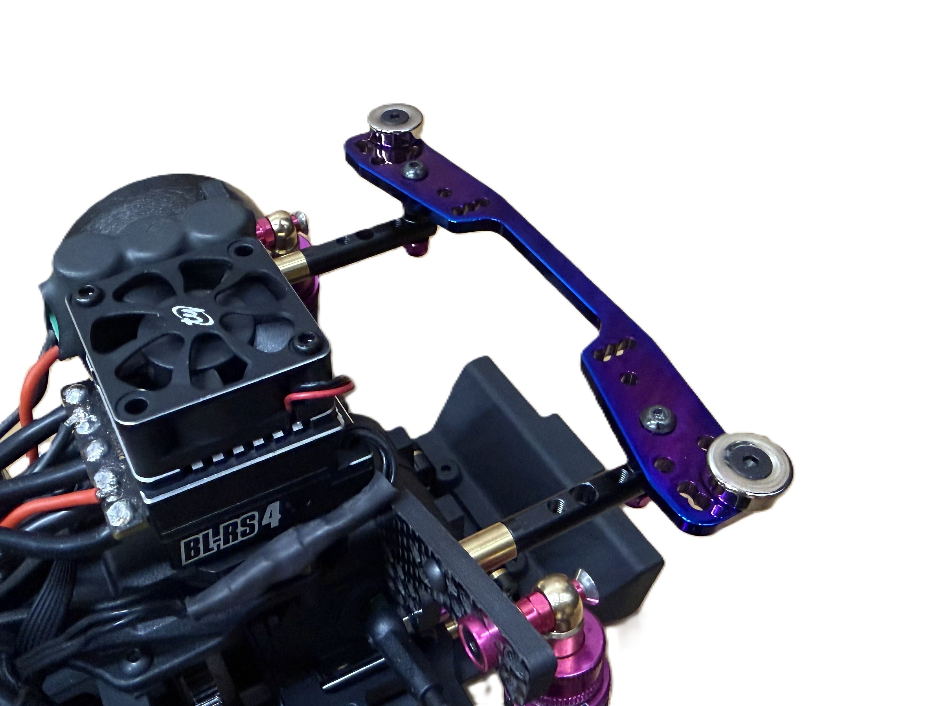 RC926】64チタン【焼き色付き】リアボディマウント RDX用 KN-RDX04
