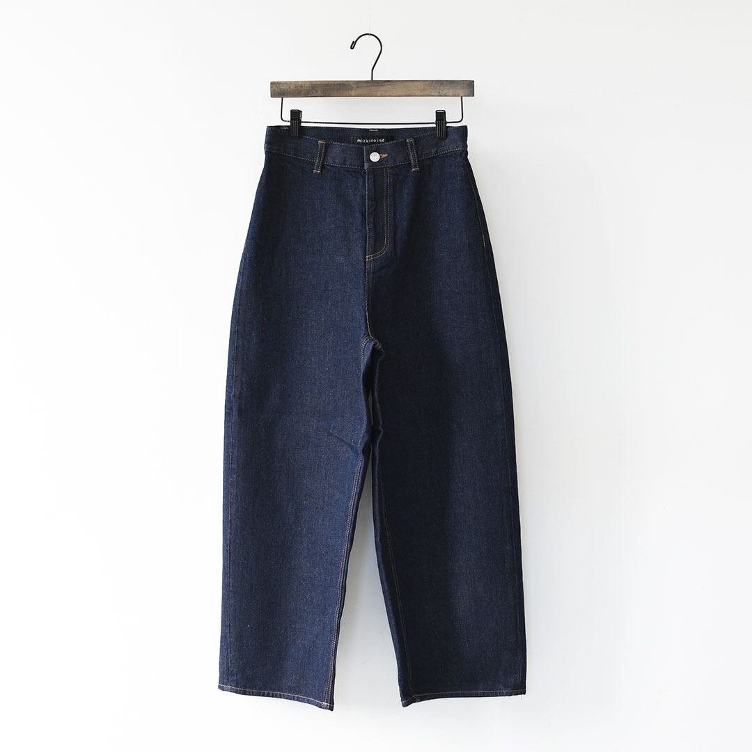 mizuiro ind [ミズイロ インド] high waist denim PT [1-260030] ハイ