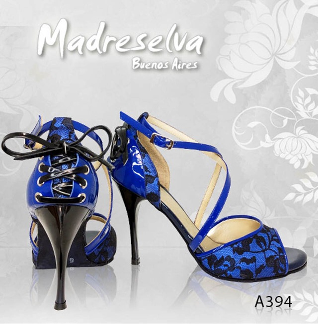 ZAPATOS DE Madreselva 黄色×柄黒サンダルタイプ サイズ37 