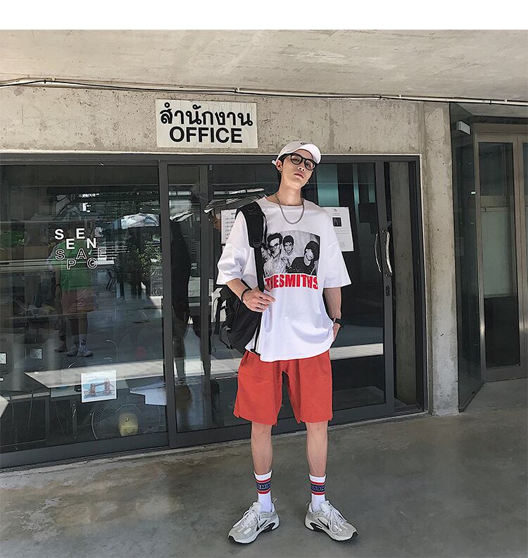 全2色 Tシャツ カットソー プリント カジュアル シンプル