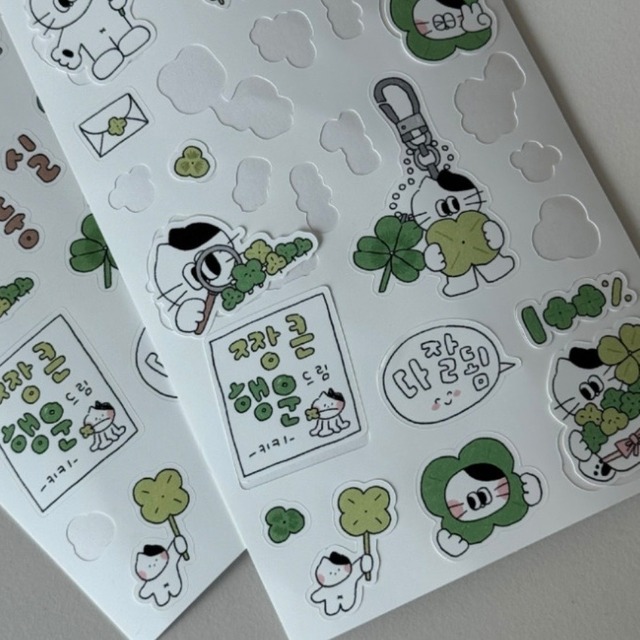 ★予約 KEYKEYMADE 〔sticker -Daily 4種類-〕