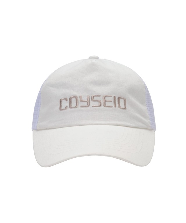[COYSEIO] LOGO MESH CAP WHITE 正規品 韓国ブランド 韓国通販 韓国代行 韓国ファッション コイセイオ 日本 店舗