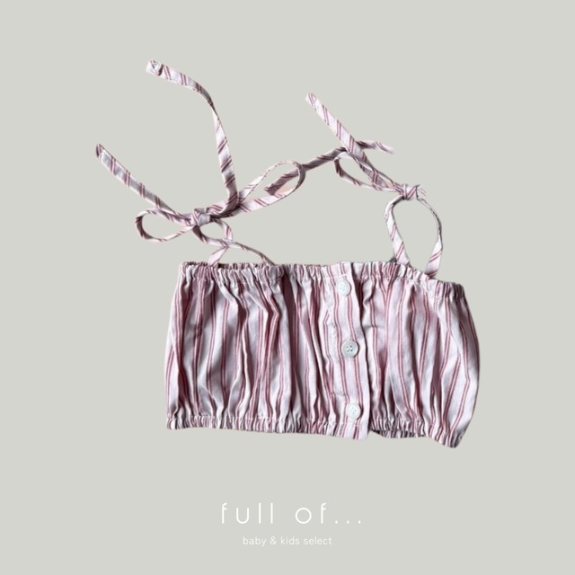 【即納予定】pepper Cancho Bustier  #17162