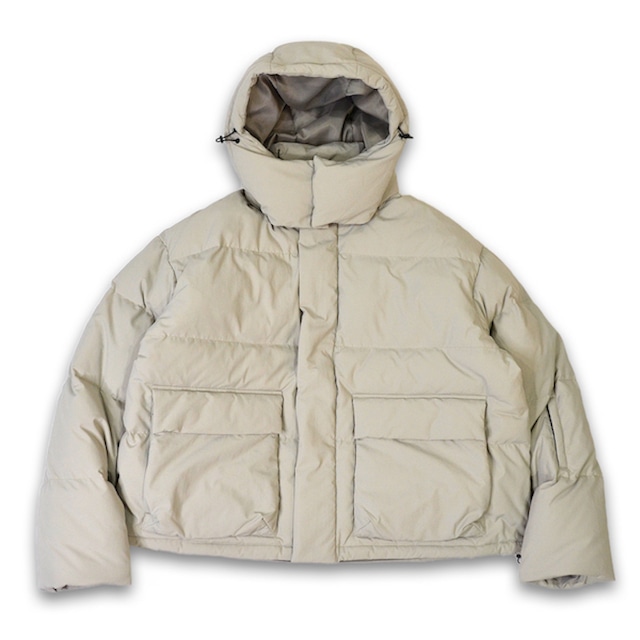 CC PUFFER JACKET -IVORY-