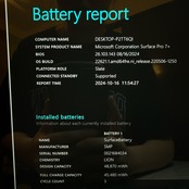 【極美品 2021年式】 Microsoft Surface Pro 7+ / 第11世代 Core i5-1135G7 / メモリ8GB / SSD128GB / 12.3インチ