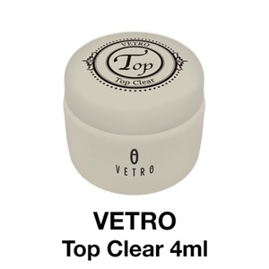 VETRO（ベトロ）：Top Clear（トップクリアジェル）4ml【No.19】