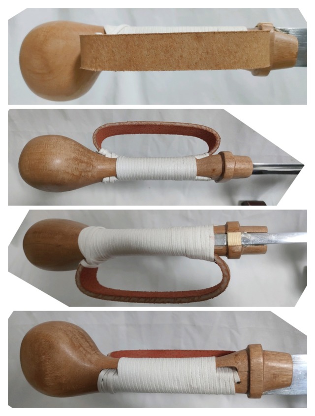 木装頭椎大刀 アルミ合金刀身 模造刀 古代日本刀