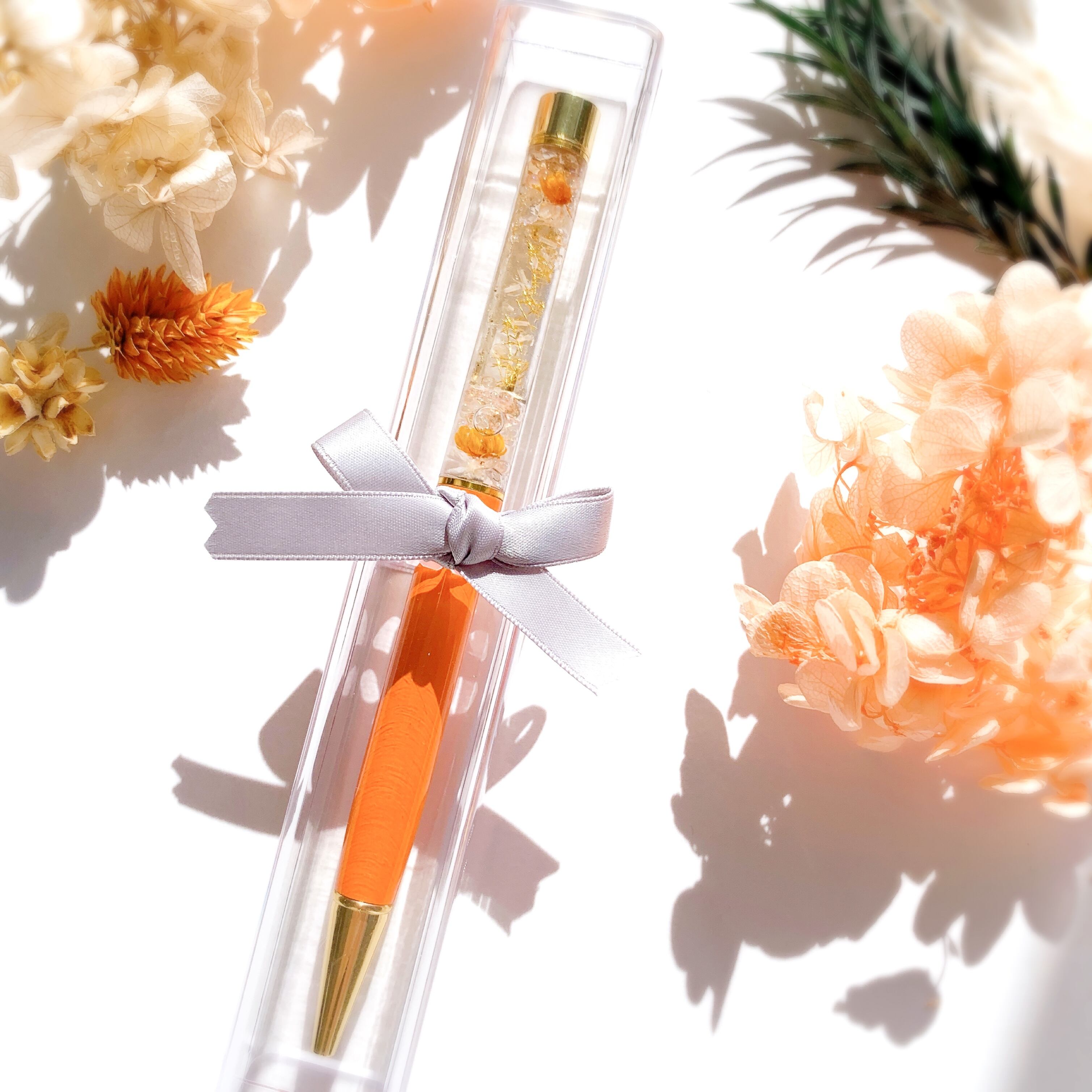 N107 / 天然石 カスタムボールペン シトリン 【公式通販】