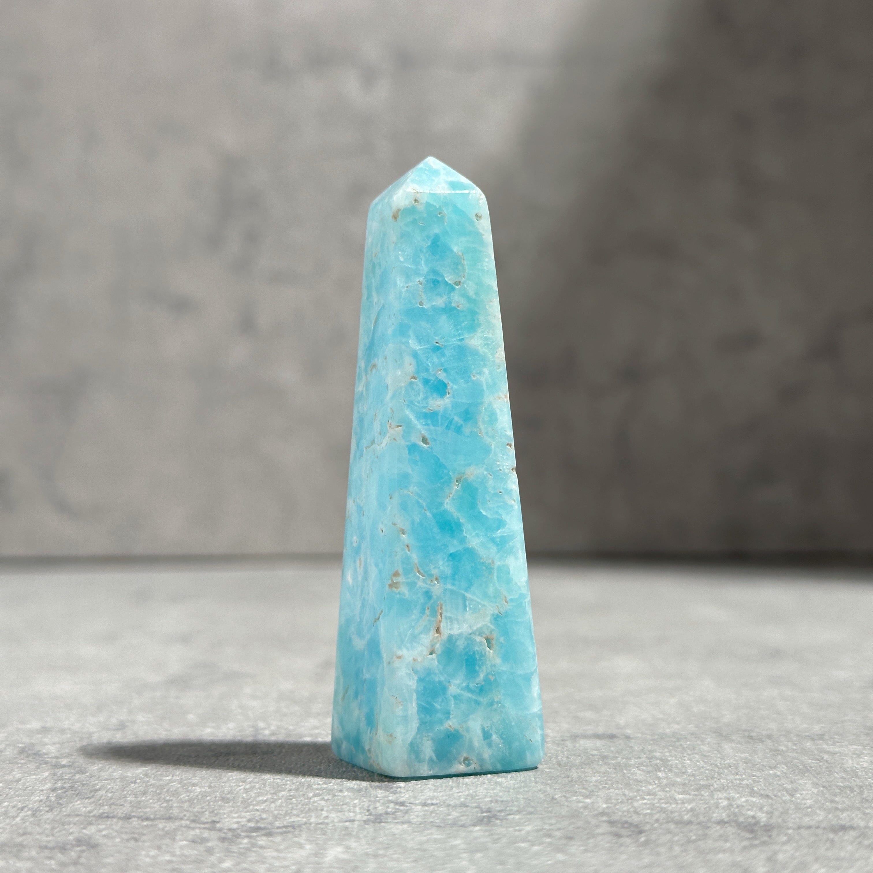 高品質】ブルーアラゴナイト タワー13◇Blue Aragonite◇天然石・鉱物