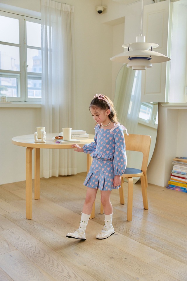 ラスト1 blue 5【即納】<berryberry>  Pesha set up (インナーパンツ付)