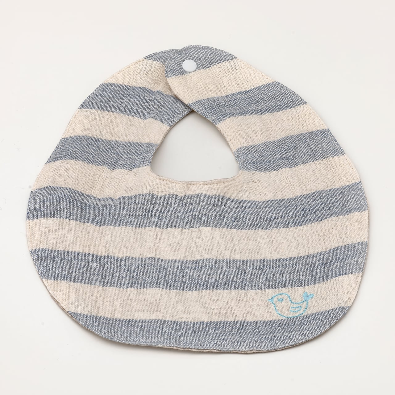 Omi-Jofu ダブルガーゼ スタイ【青】