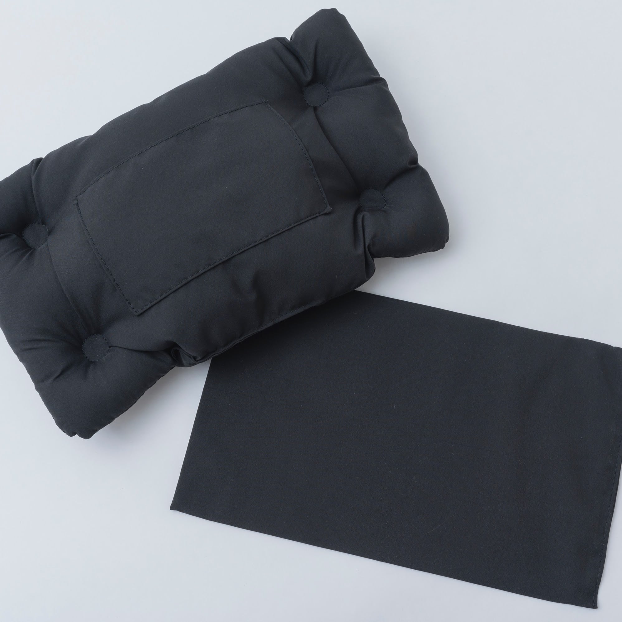 Cooling Set リュックキャリーMサイズ ブラック 軽量フワモコ -FuFu