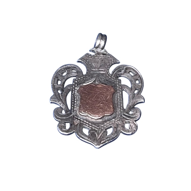 vintage c1985 silver pendant
