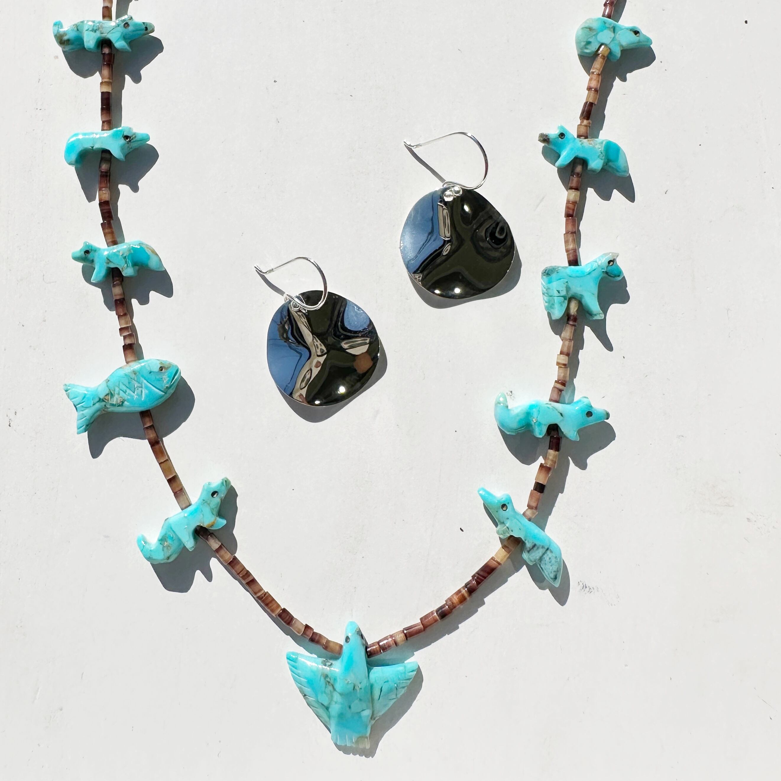 Indian Jewelry》ターコイズ フェティッシュ ネックレス | 鎌倉の 