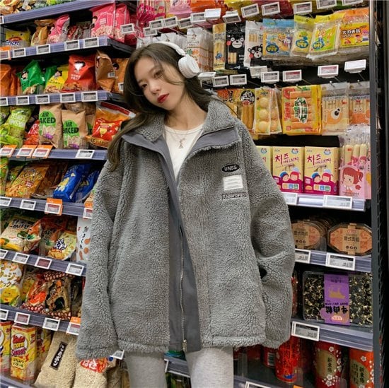 ボアジャケット ジャケット ボア アウター レディース メンズライク