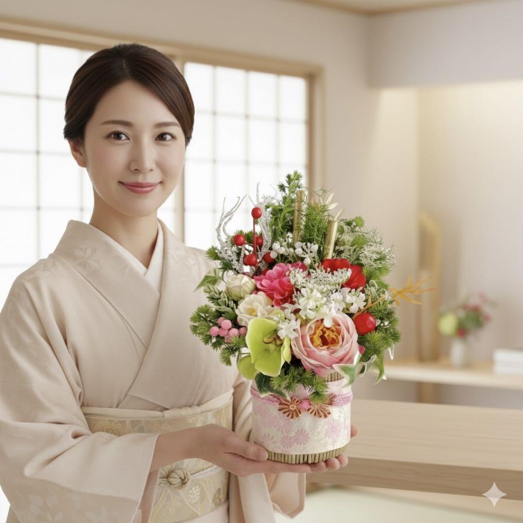 門松 Sサイズ|コンパクトで飾りやすい華やぎアレンジ しめ飾り 正月 門松 Sサイズ|コンパクトで飾りやすい華やぎアレンジ しめ飾り 正月