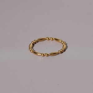 316L   Thin Dot Ring