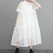 シースルー&キャミワンピース 2点セット  30029